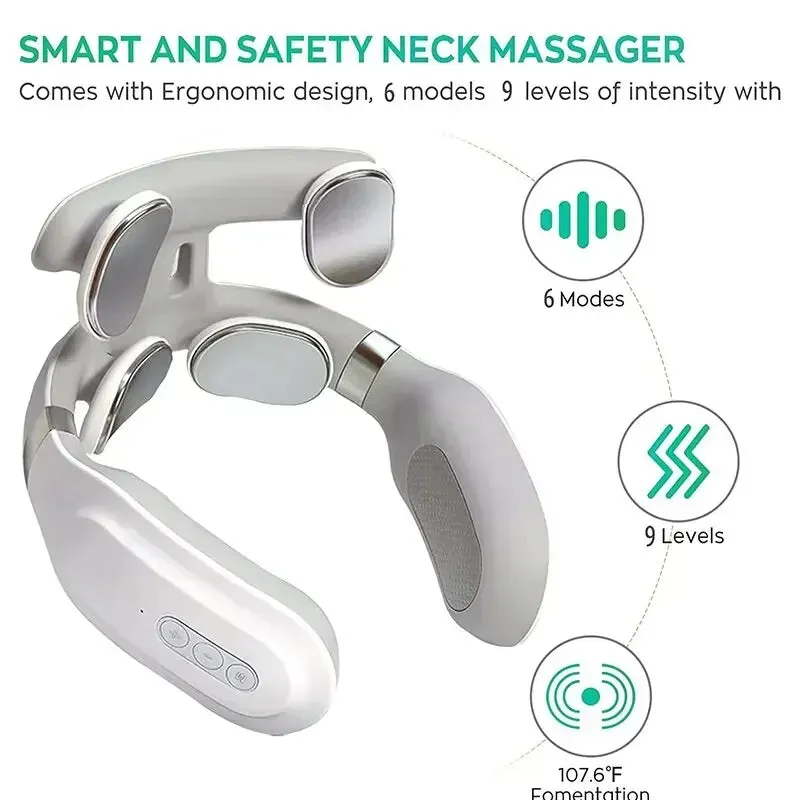 Intelligent Electric Heating Pulse Neck Massager