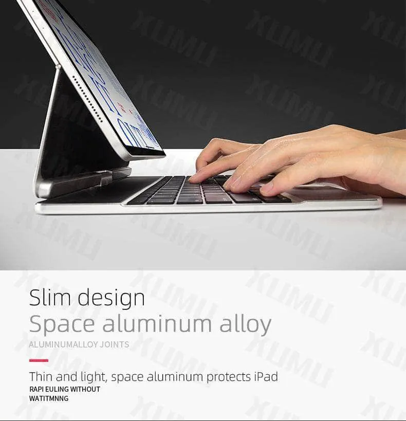 iPad  Pro 11 Aluminum Trackpad Magic Backlit Keyboard Case