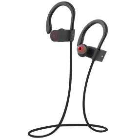 IPX7 Waterproof Wireless Sport Headphones - In-Ear Earphones, Noise Canceling, 8 Hrs Work Time, Neck Earbuds