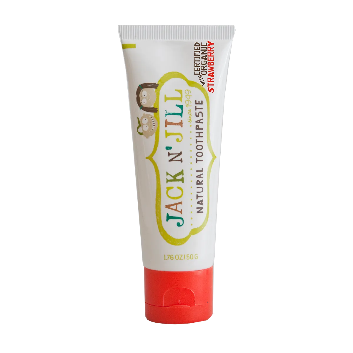 Jack n Jill Natural Calendula Toothpaste - Strawberry