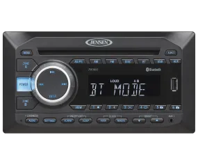 Jensen JWM41 2-Speaker Zones AM / FM | DVD | CD | USB | AUX | Bluetooth Wallmount Stereo