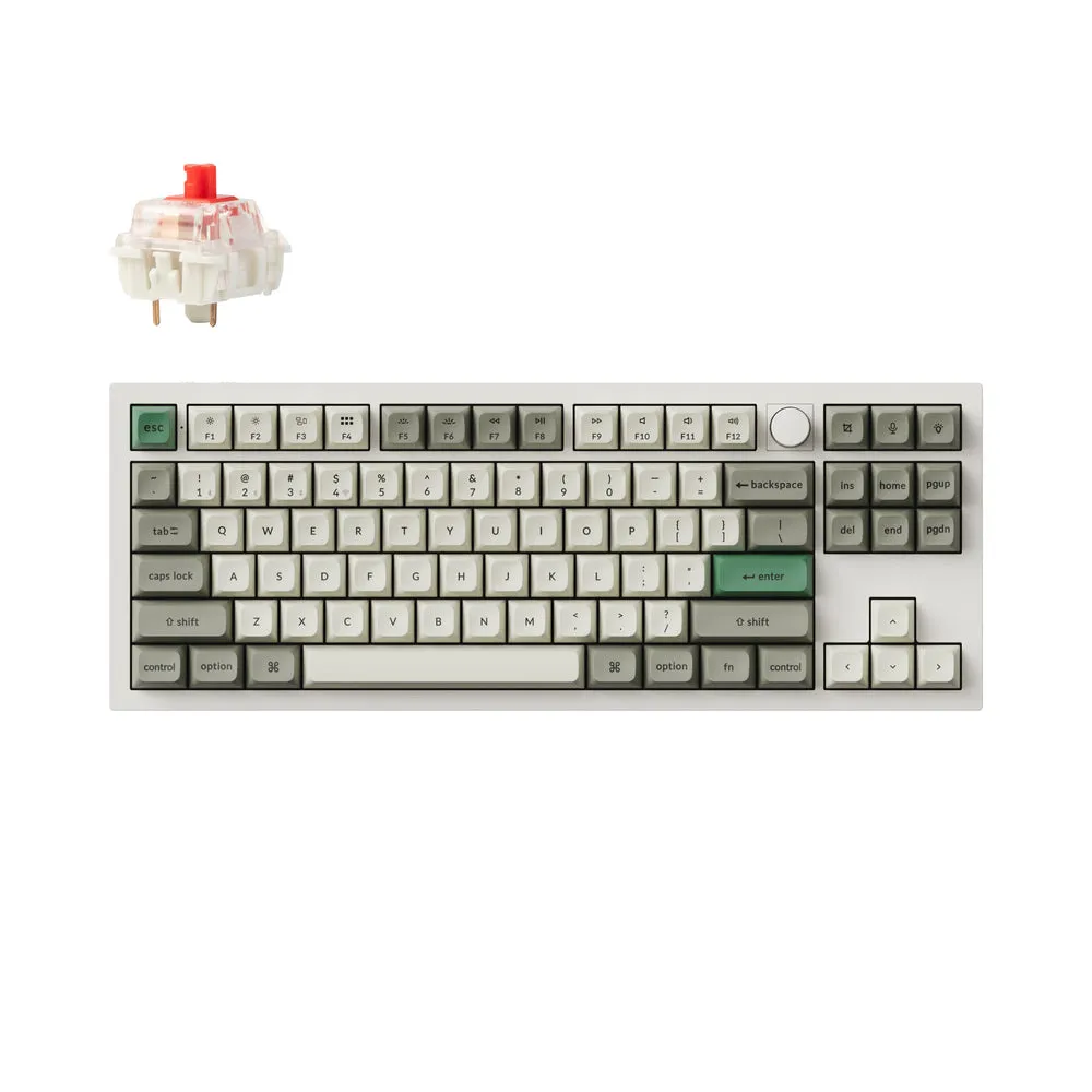 Keychron Q3 Max QMK/VIA Wireless Custom Mechanical Keyboard(US ANSI Layout)