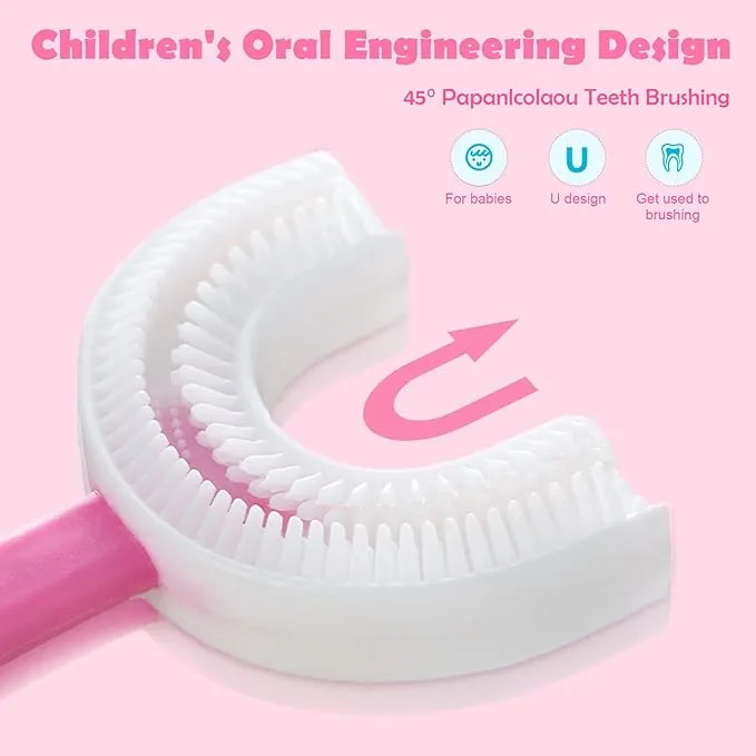 Kids U-Shaped Toothbrush (6 pcs )