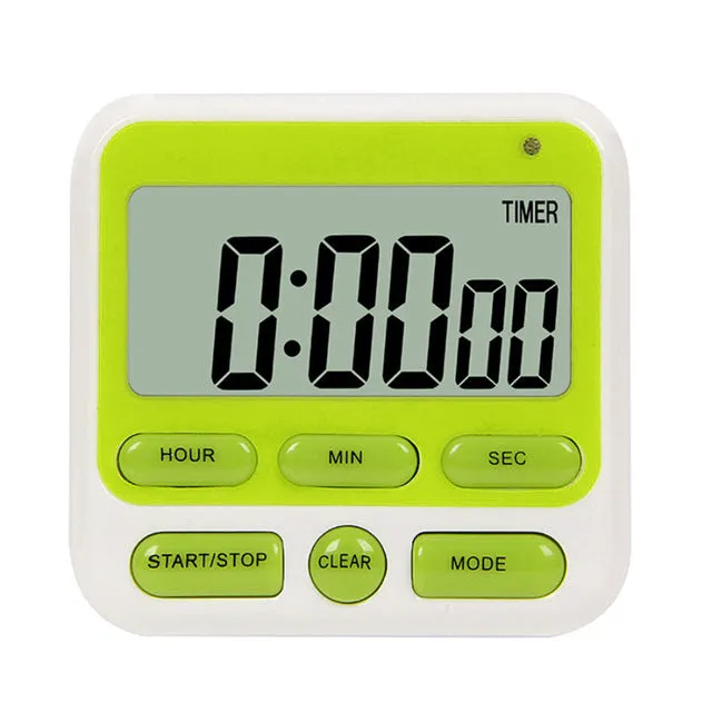 Kitchen Timer Student Learning Exam Upside Down Reminder Alarm Clock Timer