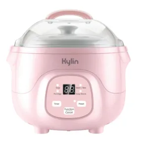 Kylin Electric Multi-Stew Cooker / Steamer Pot 0.7L Blue /Pink AU-K1007