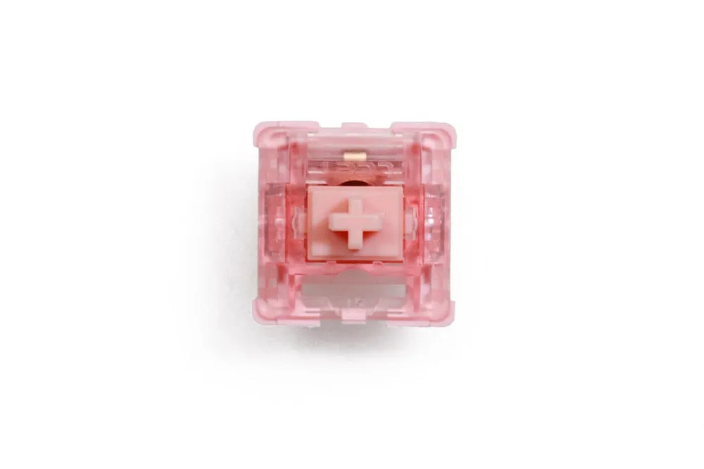 LCET Pink Quees Switch RGB Tactile 58g Switches For Mechanical keyboard mx stem 5pin pink similar to holy panda