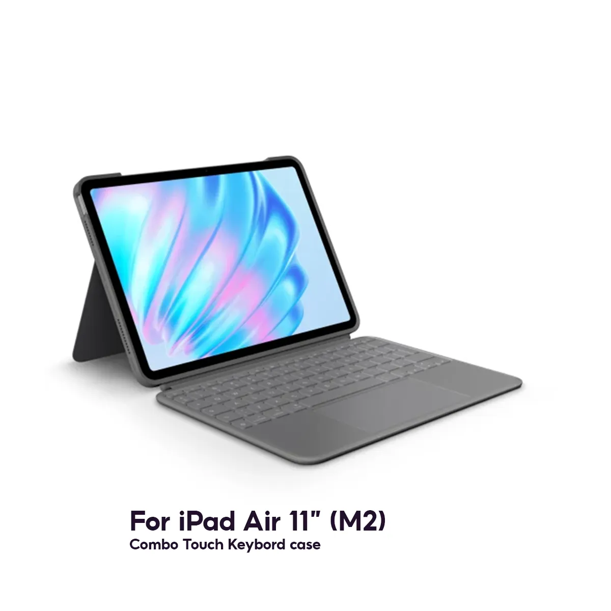 Logitech Combo Touch iPad 10.9", iPad Pro M4 11", iPad Pro 12.9'', iPad Air M2 11"/13" iPad Keyboard Case with Trackpad