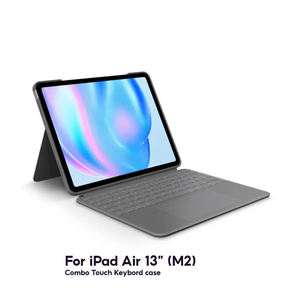 Logitech Combo Touch iPad 10.9", iPad Pro M4 11", iPad Pro 12.9'', iPad Air M2 11"/13" iPad Keyboard Case with Trackpad