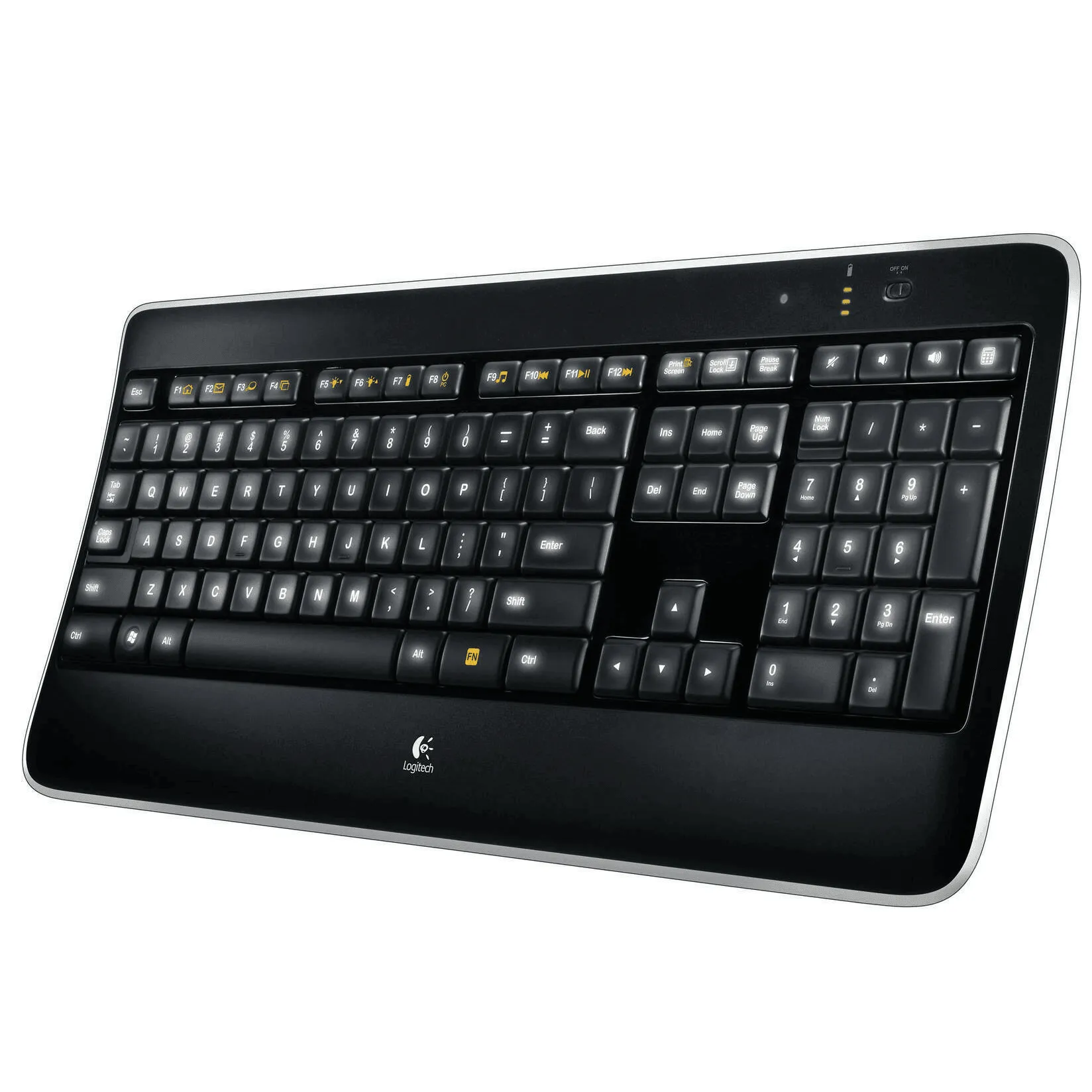 Logitech K800 Wireless Keyboard Illuminated