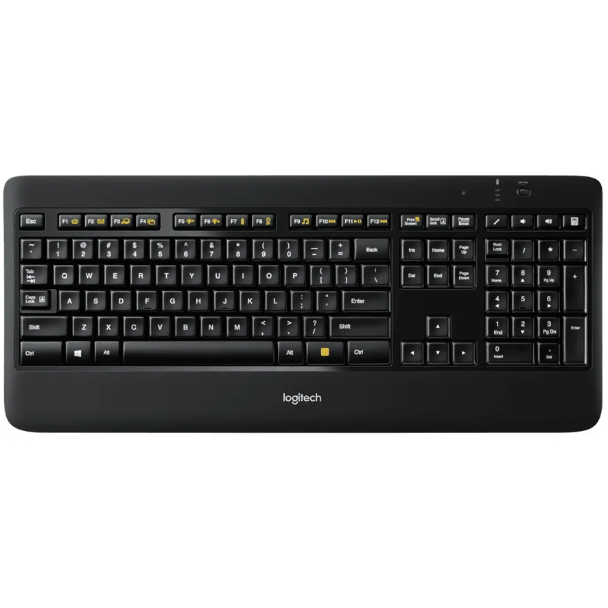 Logitech K800 Wireless Keyboard Illuminated