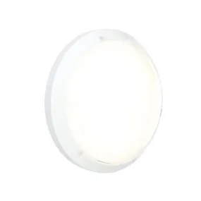 Luella 9 Watt IP54 Natural White (4500K) LED Ceiling/Wall Light c/w Microwave Sensor