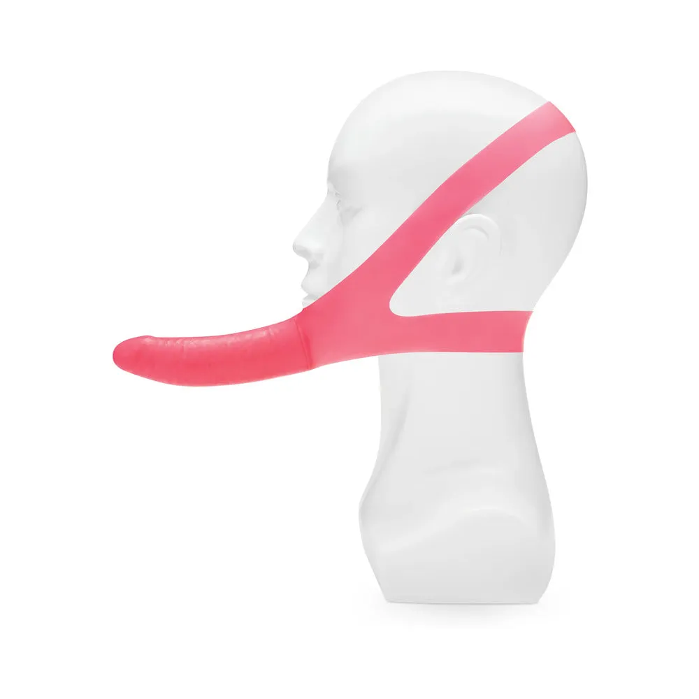 Lux Fetish The Original Facilitator Chin Strap-On Pink