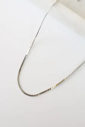 Melissa Silver Chain Necklace