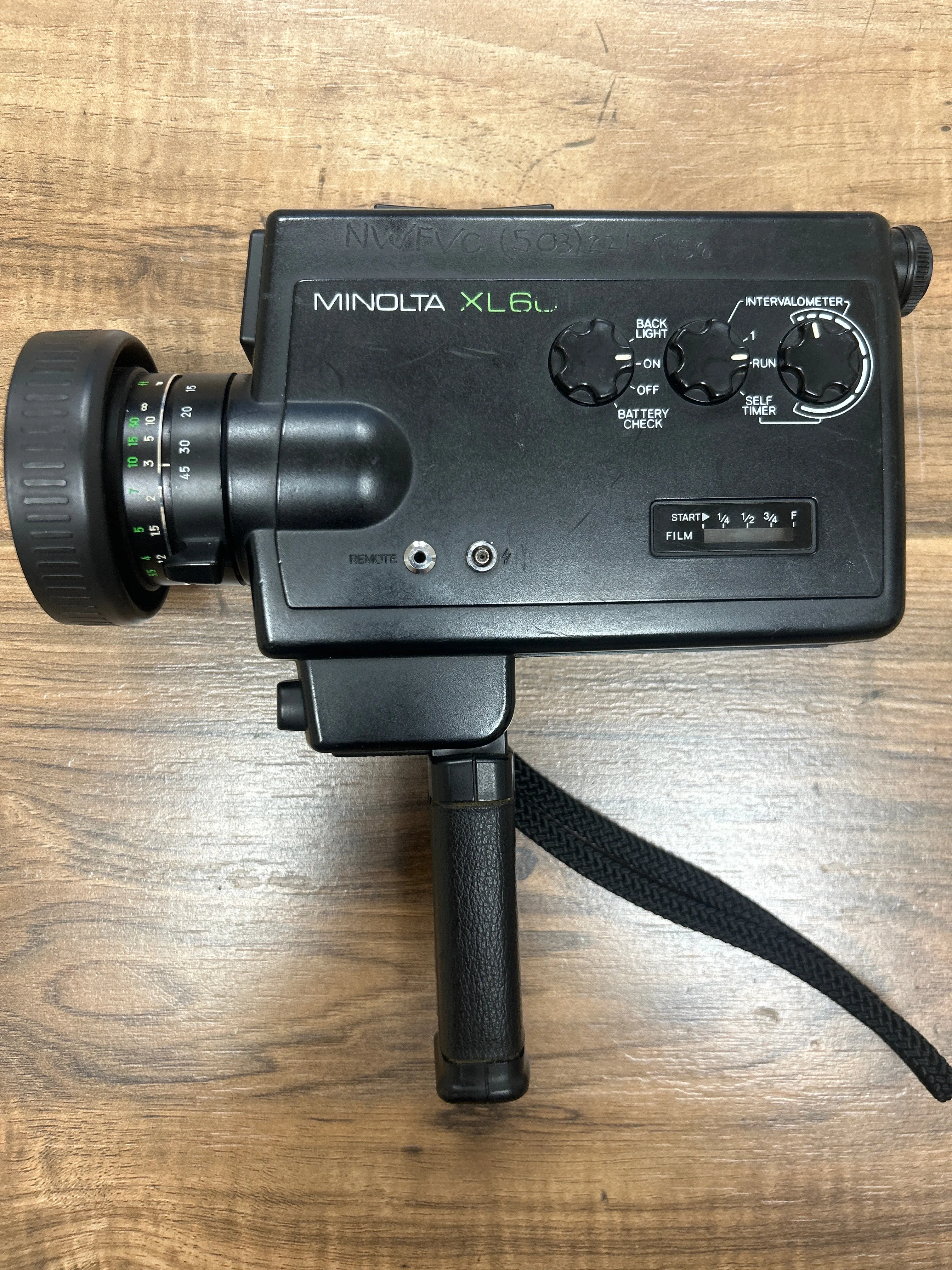 Minolta XL 601 Super 8mm Camera S# 215806