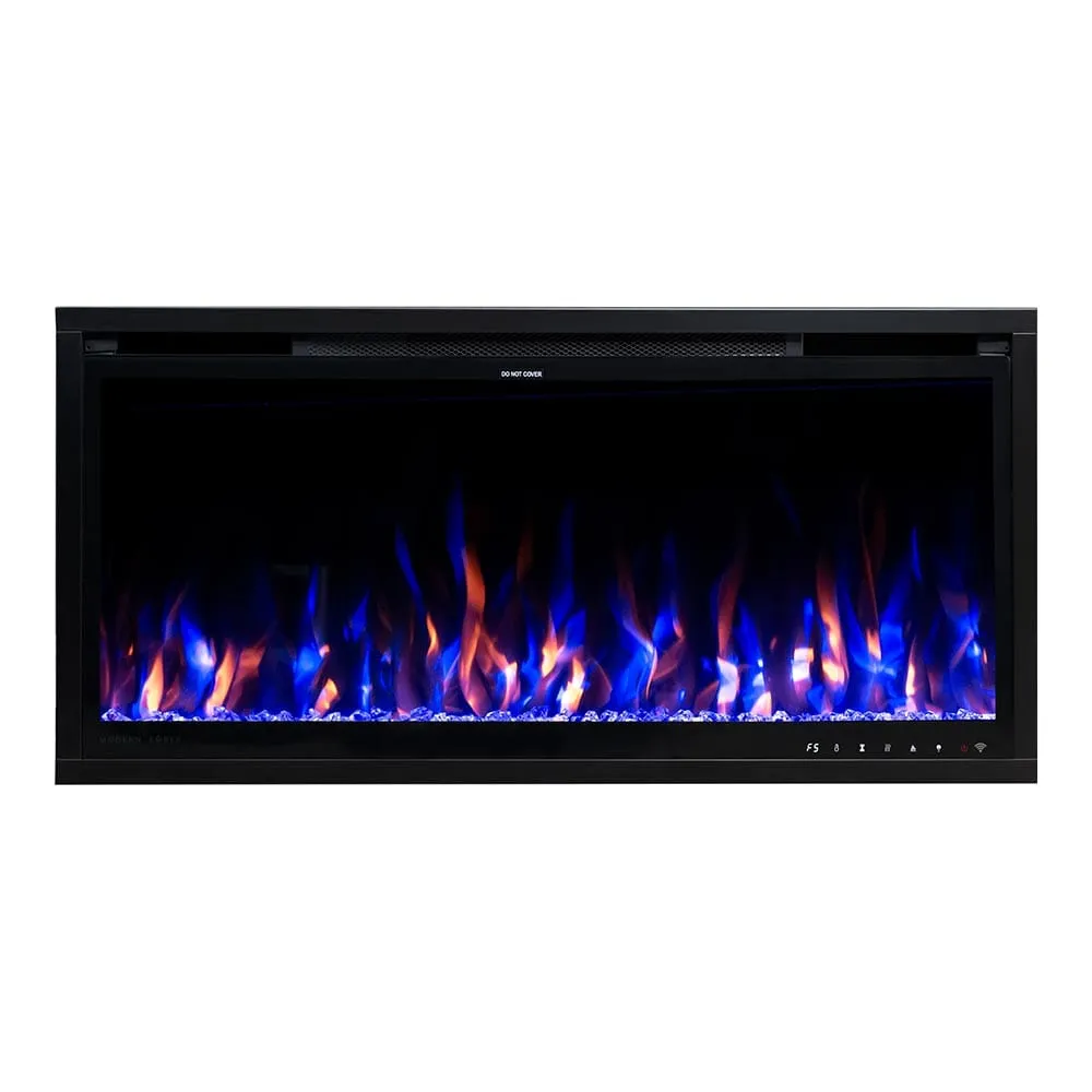 Modern Ember Aerus Slim 36-in Smart Linear Electric Fireplace