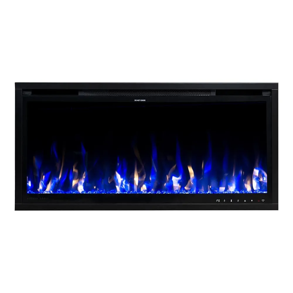 Modern Ember Aerus Slim 36-in Smart Linear Electric Fireplace