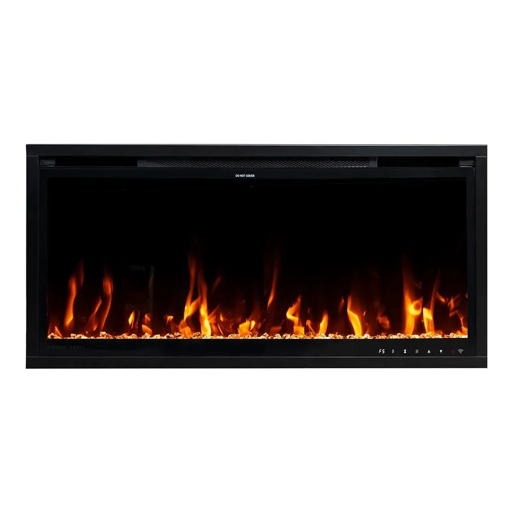 Modern Ember Aerus Slim 36-in Smart Linear Electric Fireplace