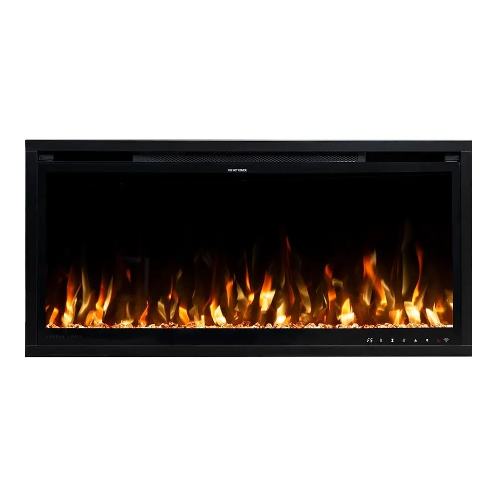 Modern Ember Aerus Slim 36-in Smart Linear Electric Fireplace