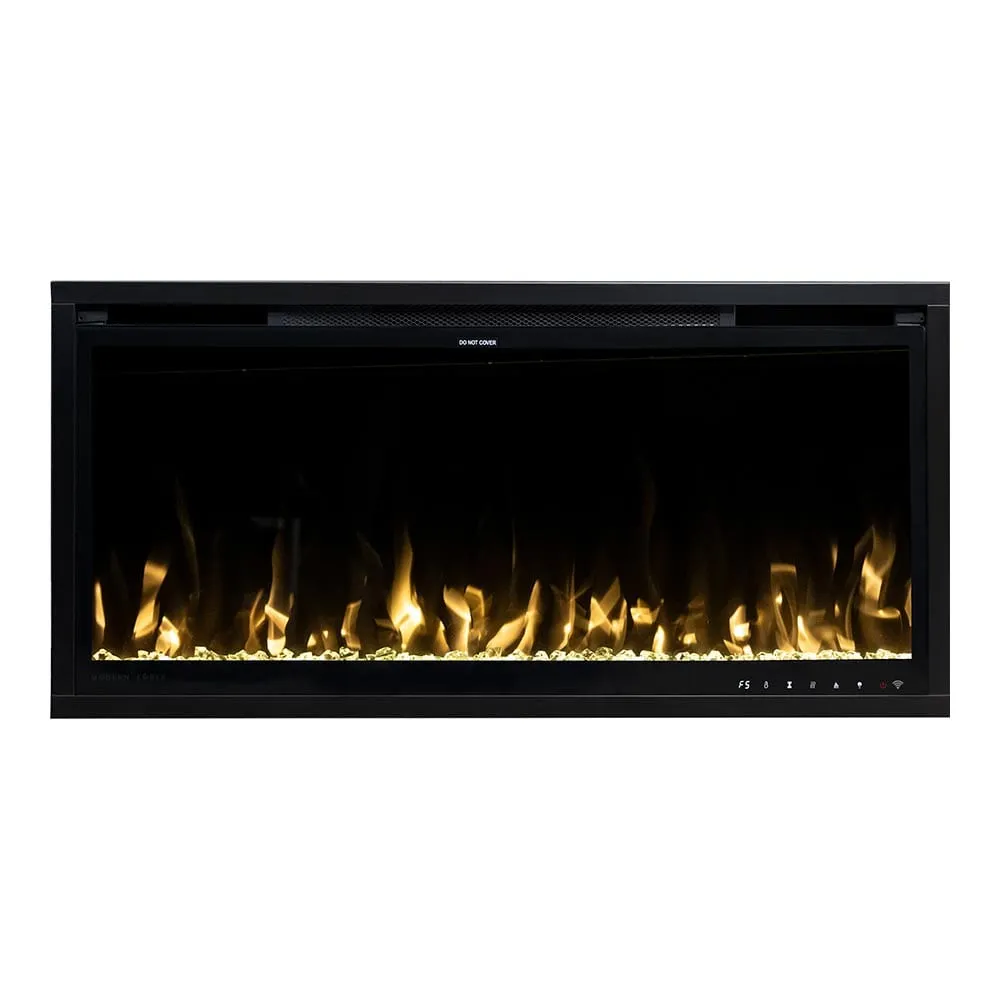 Modern Ember Aerus Slim 36-in Smart Linear Electric Fireplace