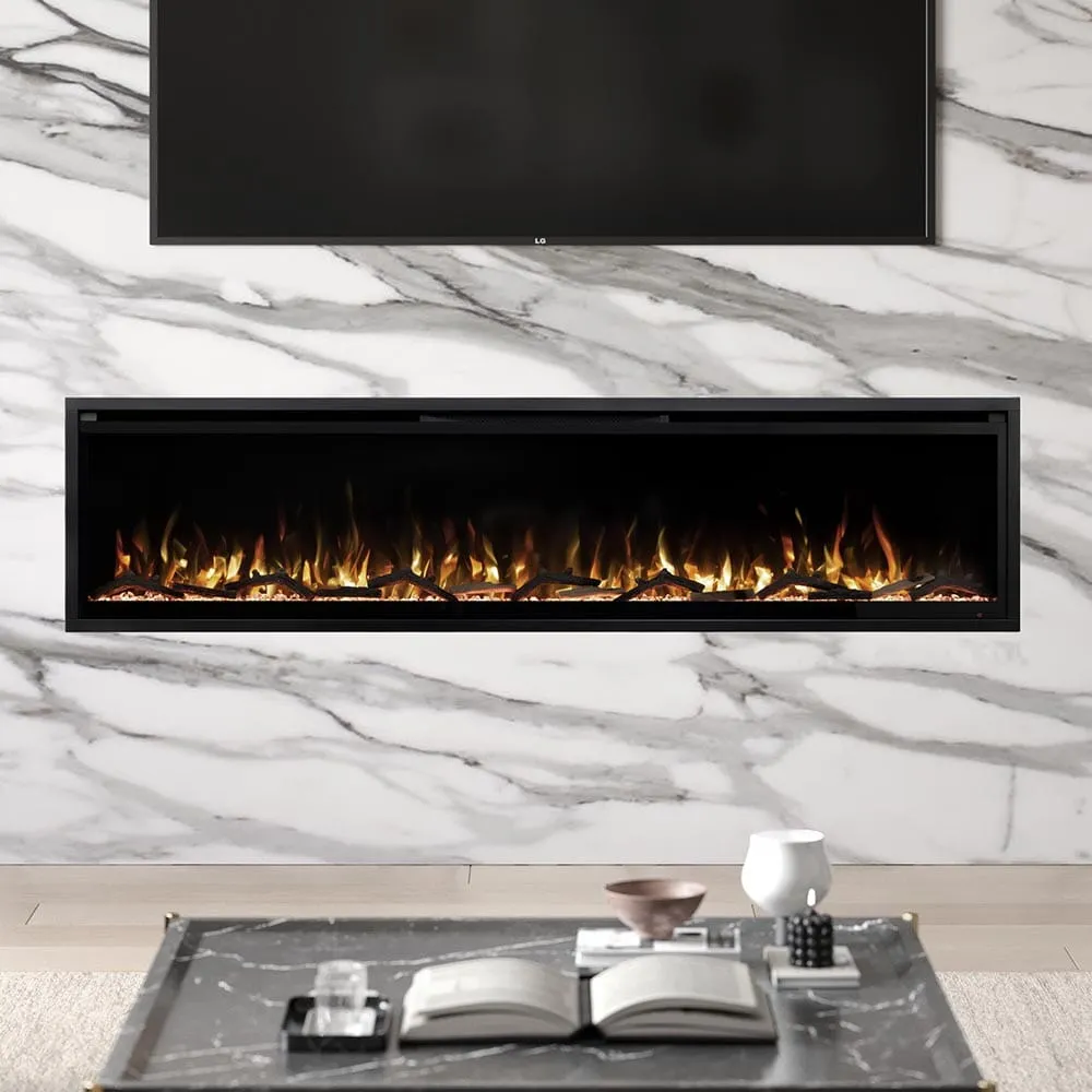 Modern Ember Aerus Slim 72-in Smart Linear Electric Fireplace