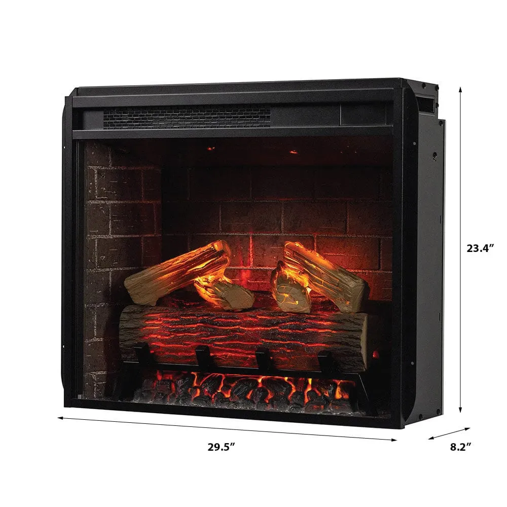 Modern Ember Uptown 28-In Smart Electric Fireplace Insert