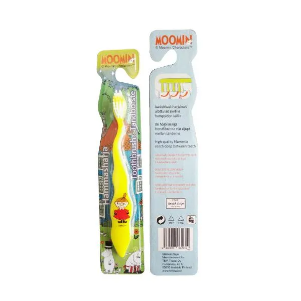 Moomin Kids Toothbrush - Yellow