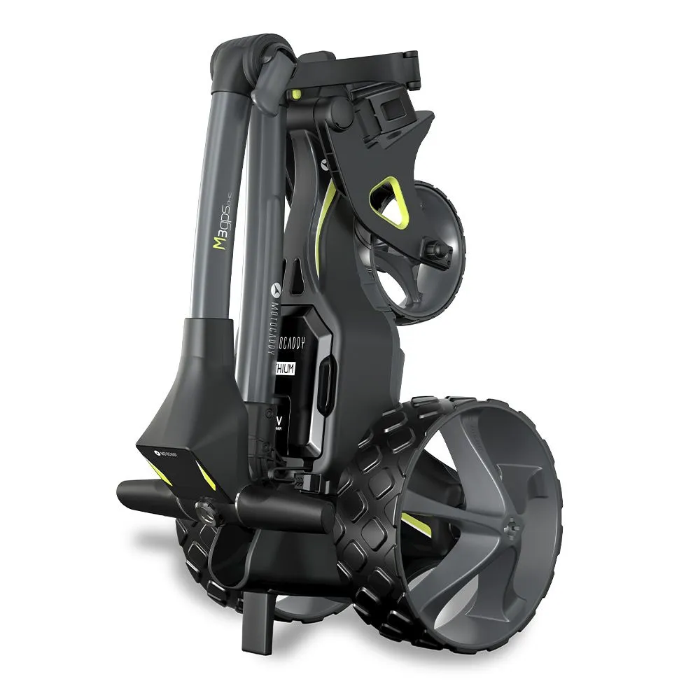 Motocaddy 2022 M3 GPS DHC Electric Golf Trolley | 36 Hole Lithium Battery