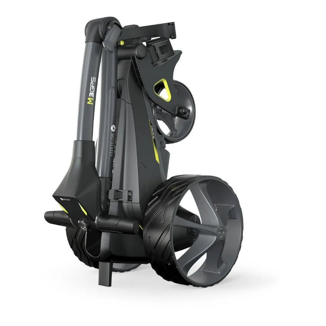 Motocaddy 2024 M3 GPS Electric Golf Trolley | 18 Hole Lithium Battery