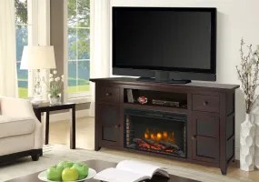 Muskoka Winchester 56" Media Electric Fireplace - Dark Walnut