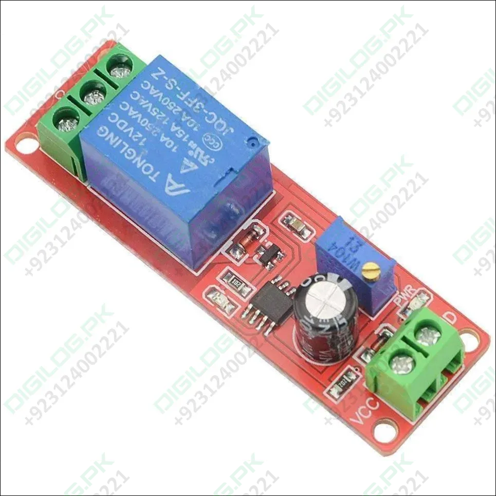 Ne555 Timer Switch Adjustable Module Time Delay Relay Module Dc 12v