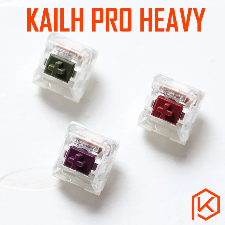 NovelKeys x Kailh Pro Heavys pro switch RGB SMD purple light green teal aqua burgundy MX RGB Swithes For Backlit keyboard