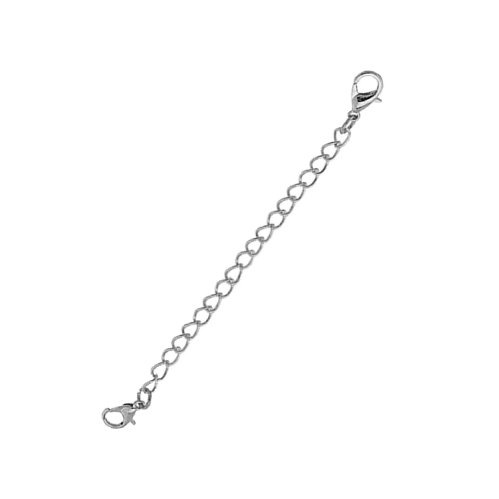 Obsession Necklace Extender Encased in 18k White Gold - 70mm