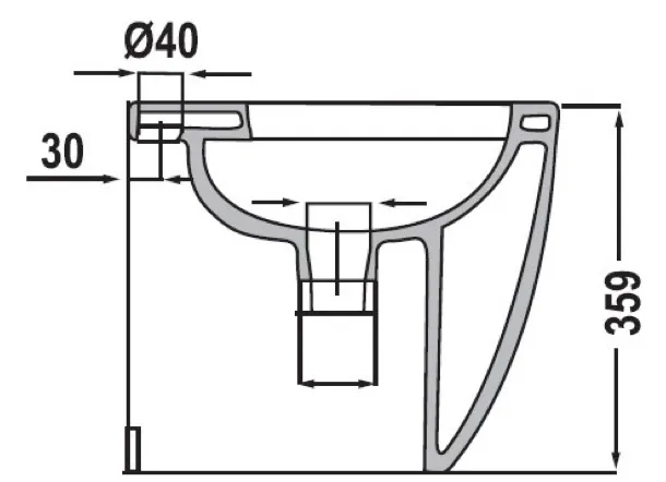 Ocean Laguna Silent Electric Toilet - 12 or 24V