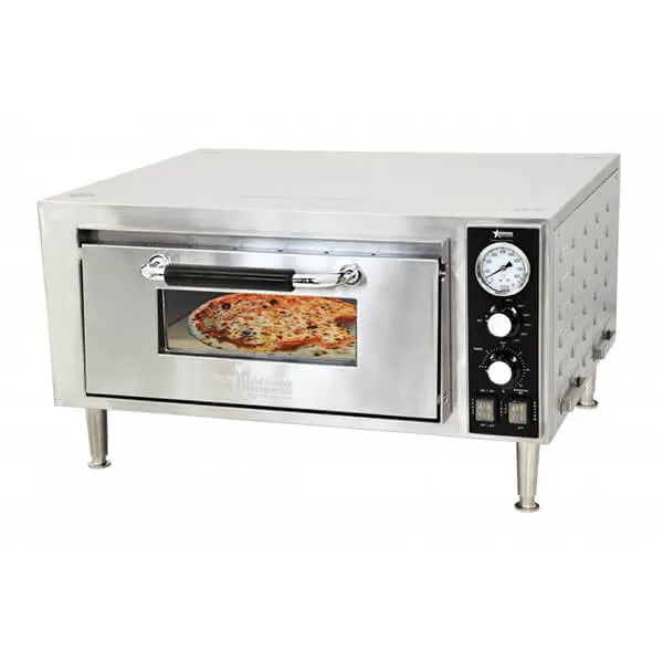 Omcan 24210 18" Commercial Countertop Pizza Oven - 120V, 1800W