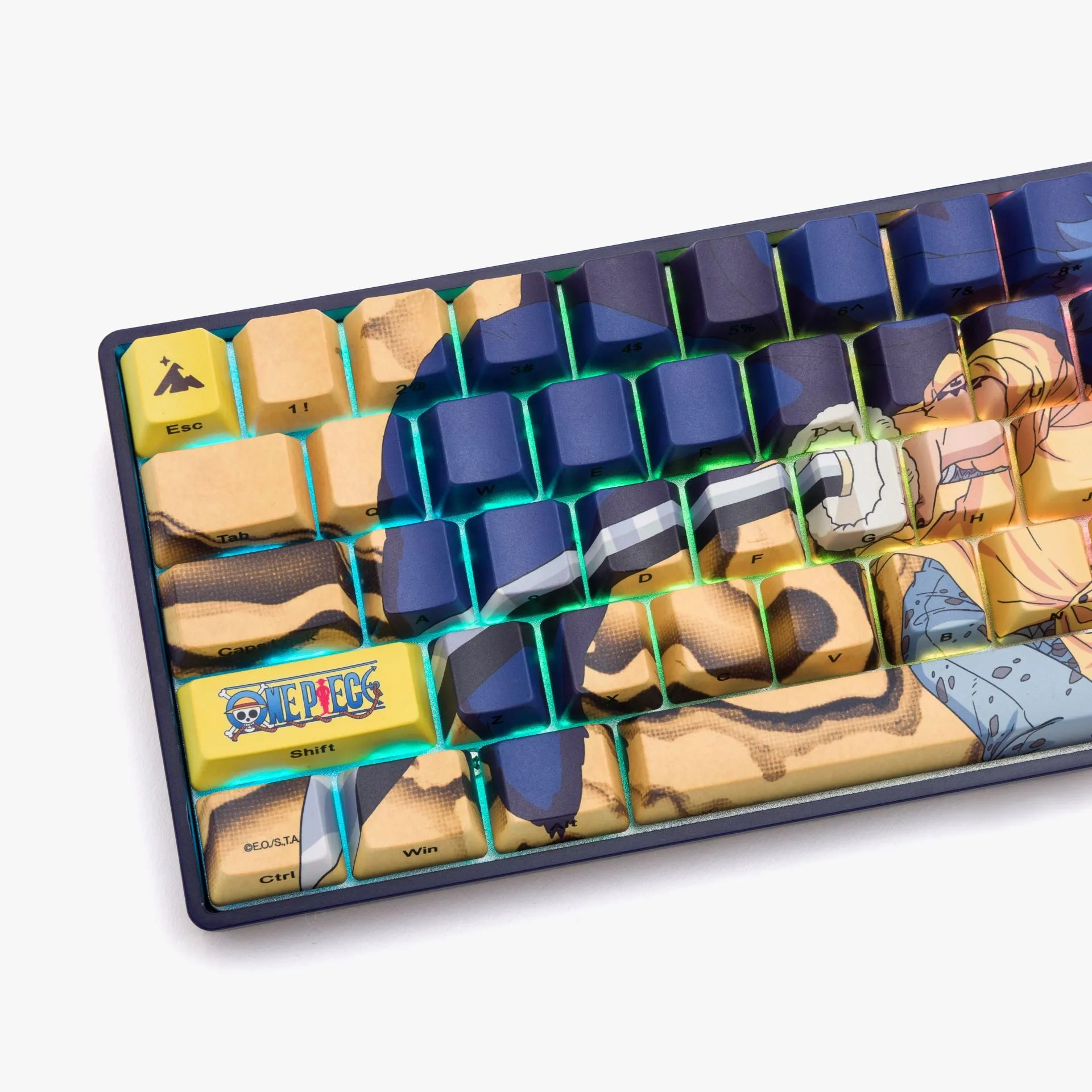 One Piece x HG Base 65 Keyboard - Law