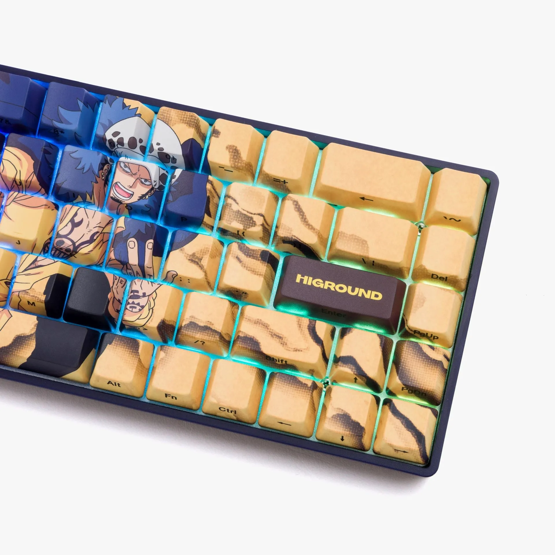 One Piece x HG Base 65 Keyboard - Law