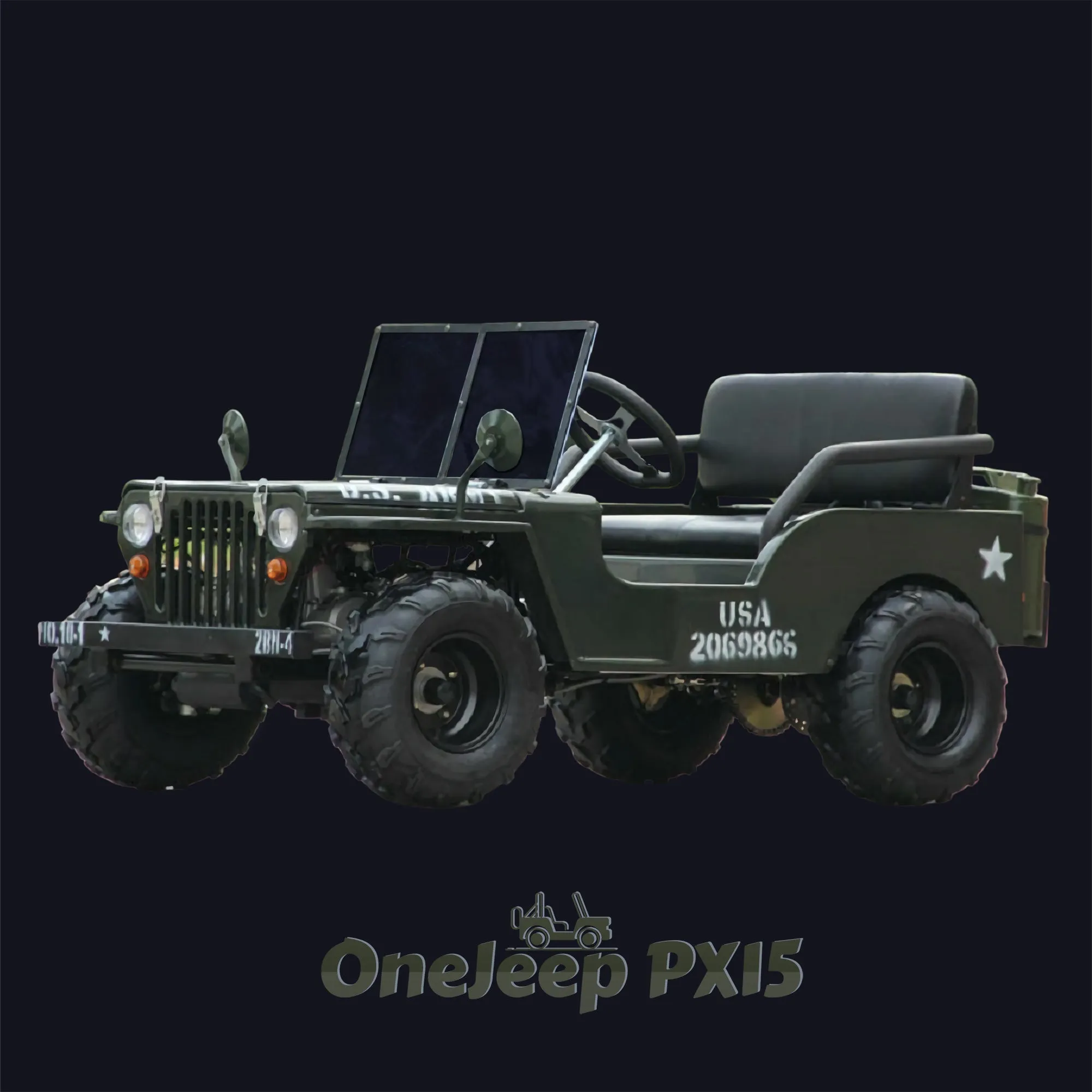 OneJeep PX15 | 150cc | 4-Stroke | Petrol Jeep