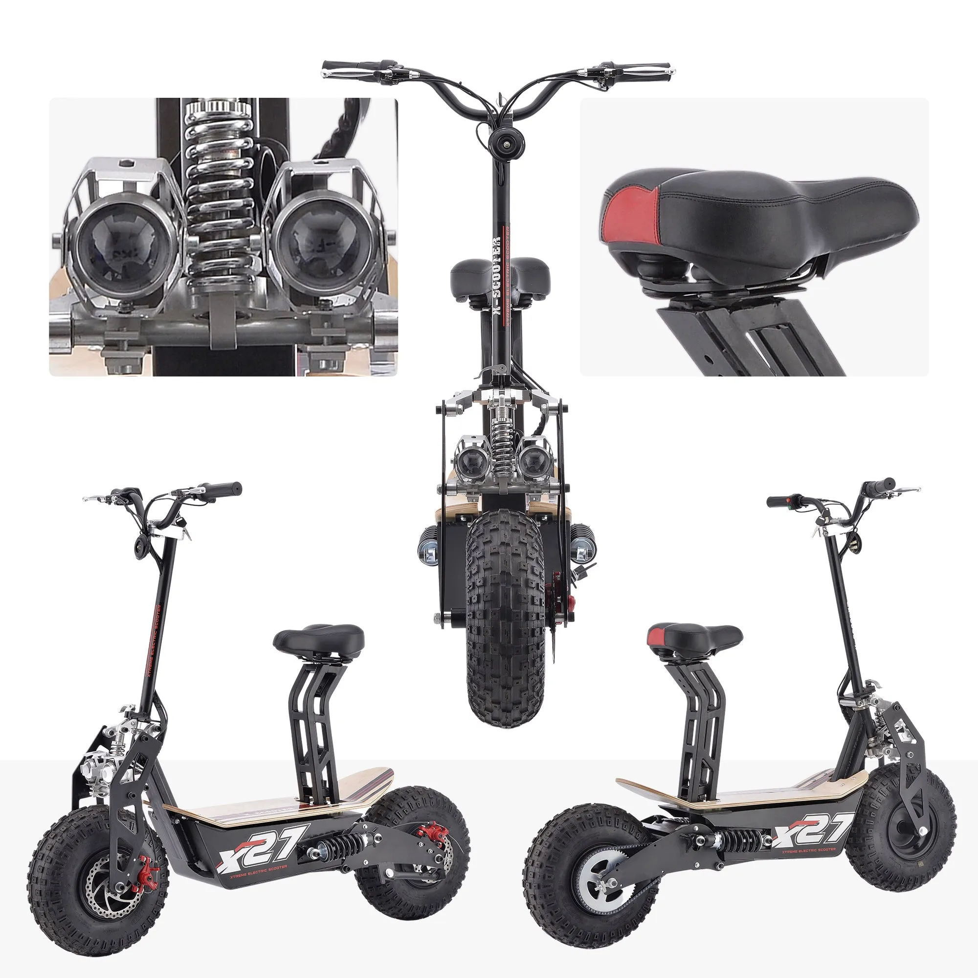 OneScooter EX5S | 48V | 1600W | Electric Scooter - Pre Assembled