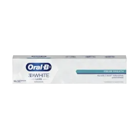 Oral-B 3D White Luxe Fresh Breath Toothpaste 160g