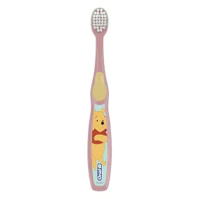 Oral-B Baby Manual Toothbrush Winnie The Pooh, For 0-2 Years Kids, Assorted Color, Pack of 1's