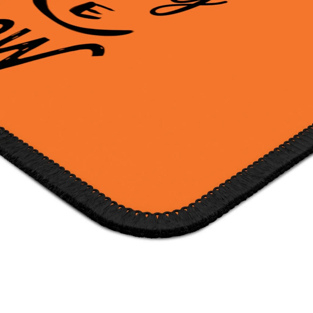 Orange Gaming Mouse Pad - Care & Inclusion