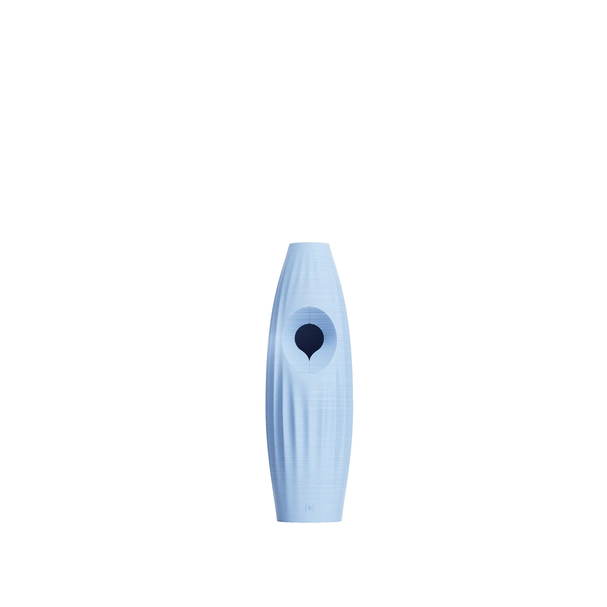 Ordo {access}ories Handle - Soft Blue Curved Medium Vertical