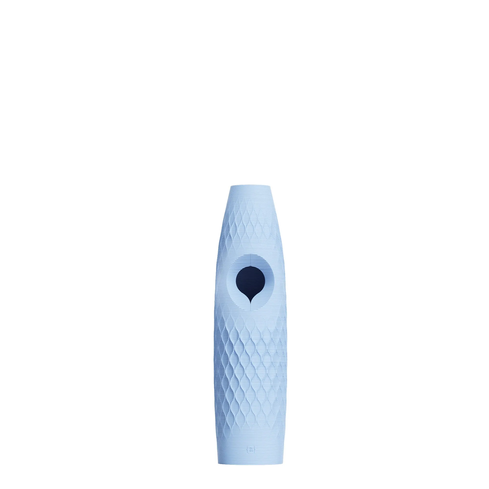 Ordo {access}ories Handle - Soft Blue Curved Small Diamond