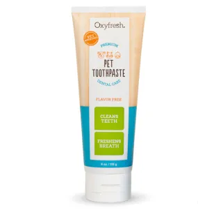 Oxyfresh Premium Pet Toothpaste - Best Way To Clean Pet Teeth & Remove Plaque, 4 oz