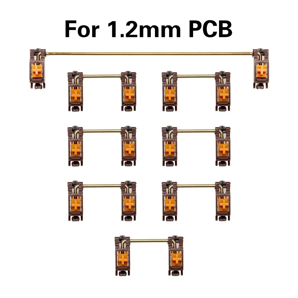 PAIGU PCB Stabilizer for Gaming Mechanical Keyboard gh60 for 1.2mm PCB 1.6mm Clip In PCB CSTC40 60 68 75 84 96 87 104 96 98