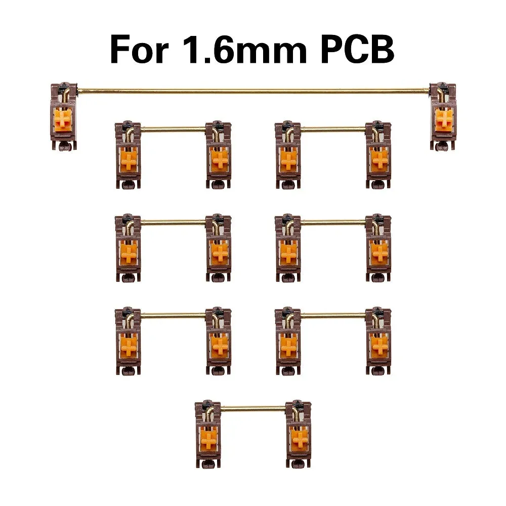 PAIGU PCB Stabilizer for Gaming Mechanical Keyboard gh60 for 1.2mm PCB 1.6mm Clip In PCB CSTC40 60 68 75 84 96 87 104 96 98