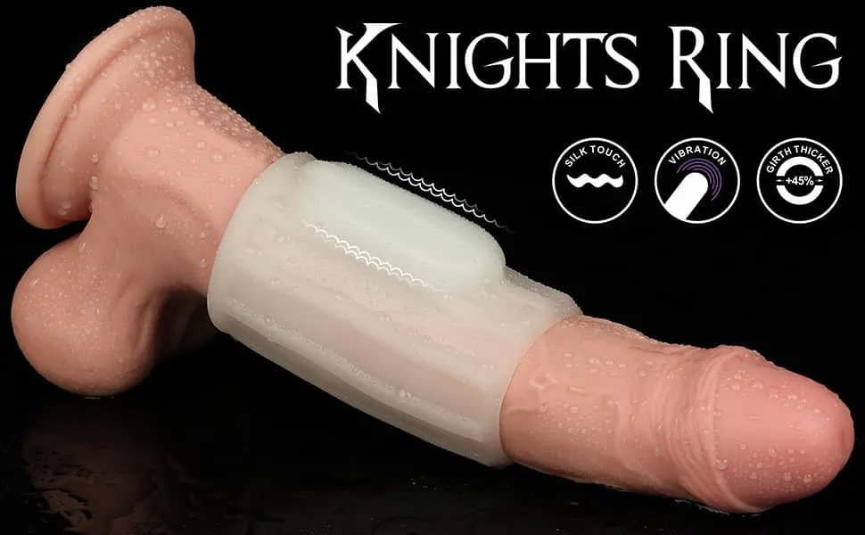 Penis Sleeve Vibrating Cock Ring  45% Girth