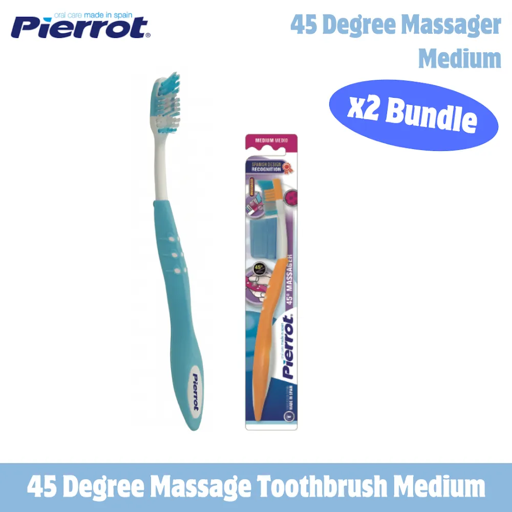 Pierrot 45 Degree Toothbrush (Bundle of 2)