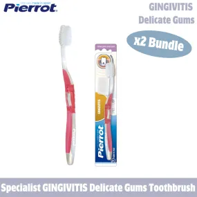 Pierrot Specialist Gingivitis Delicate Gums Tootbrush (Bundle of 2)