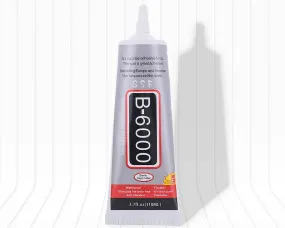 Professional Glue Multipurpose High Grade Industrial B-6000 Adhesive, Translucent Fluid Glues Suitable for Phone Screen Repair, Wooden, Jewelery